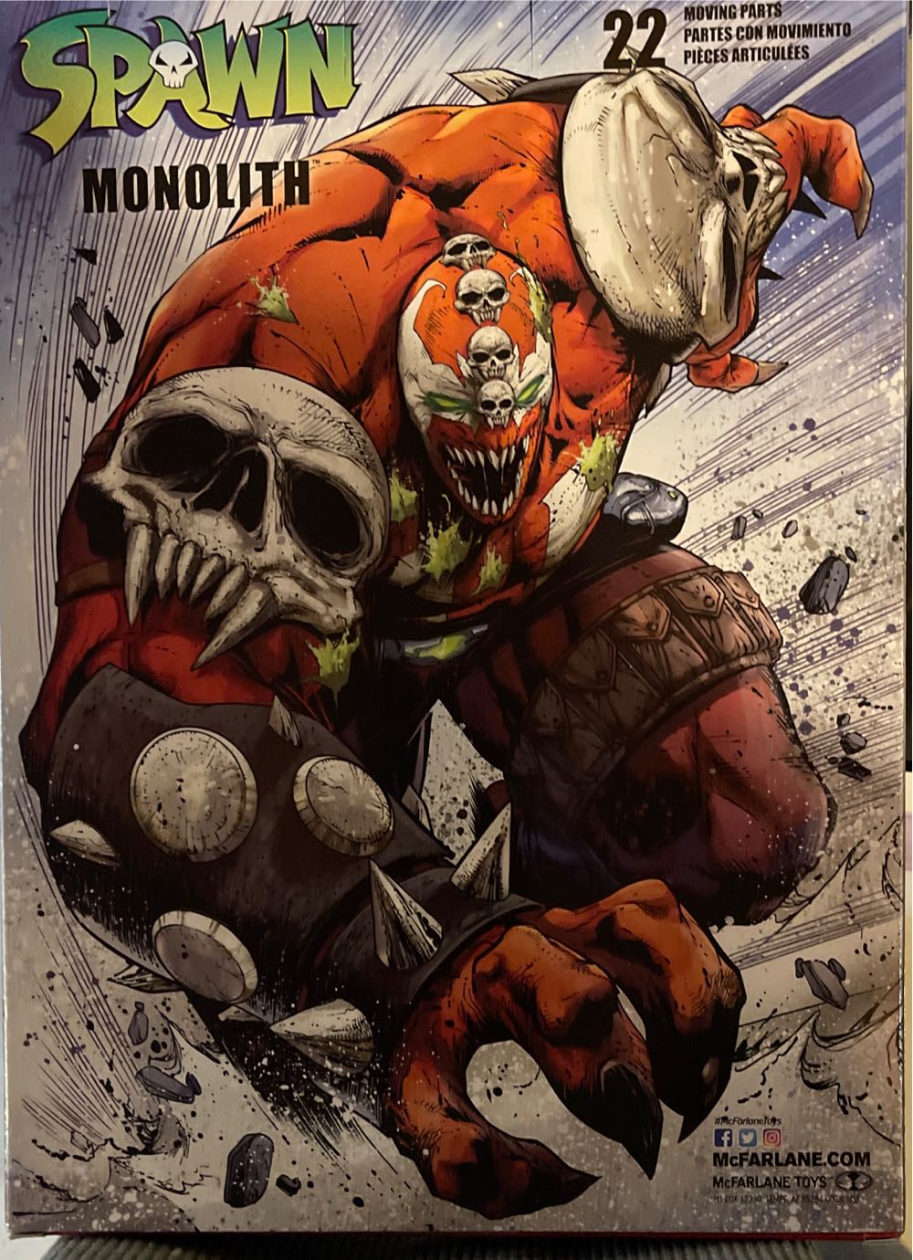 Monolith (Megafig) - McFarlane Toys (Spawn Universe) action figure collectible [Barcode 787926901689] - Main Image 3