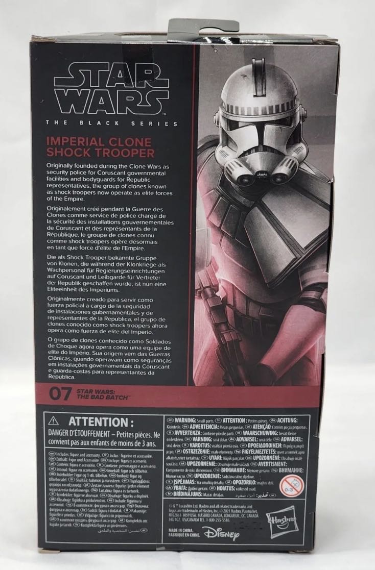 Imperial Clone Shock Trooper TBS [P4] TBB07 - Hasbro (Star Wars: The Bad Batch) action figure collectible - Main Image 2