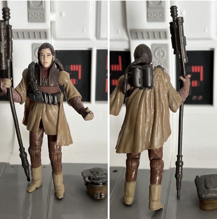 Princess Leia (In Boushh Disguise) TAC Saga Legends - Hasbro (Star Wars Episode VI: Return of the Jedi) action figure collectible - Main Image 4