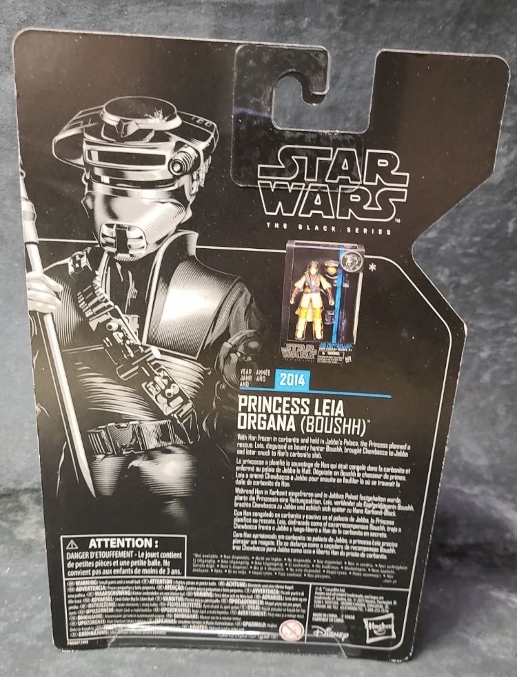 Leia Organa, Princess (Boushh) - Hasbro (Return Of The Jedi) action figure collectible - Main Image 2