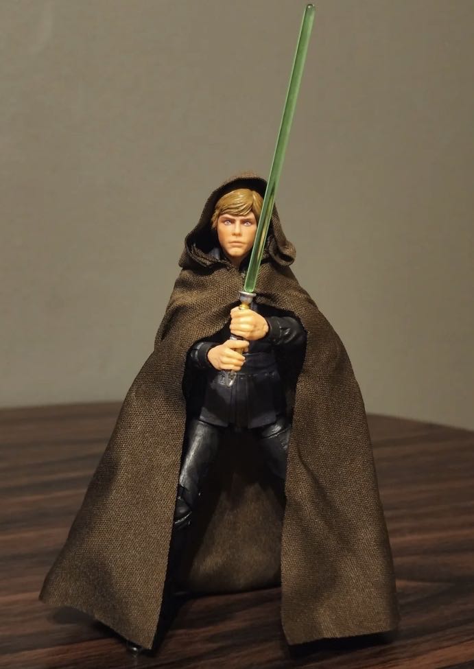 Luke Skywalker (Jedi Knight) TBS [P3] (Walmart Exclusive) - Black Series (Hasbro) (Star Wars Episode VI: Return of the Jedi) action figure collectible - Main Image 2