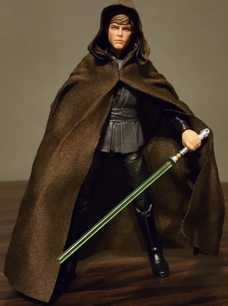 Luke Skywalker (Jedi Knight) TBS [P3] (Walmart Exclusive) - Black Series (Hasbro) (Star Wars Episode VI: Return of the Jedi) action figure collectible - Main Image 3