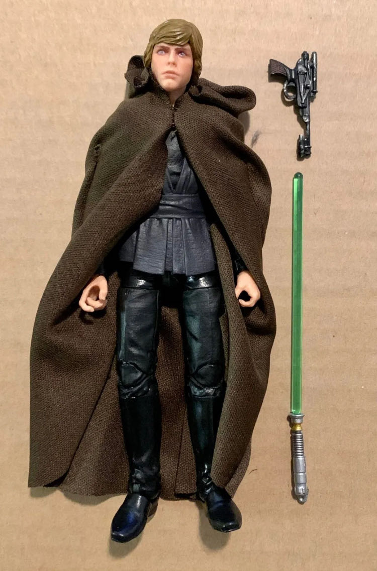 Luke Skywalker (Jedi Knight) TBS [P3] (Walmart Exclusive) - Black Series (Hasbro) (Star Wars Episode VI: Return of the Jedi) action figure collectible - Main Image 4