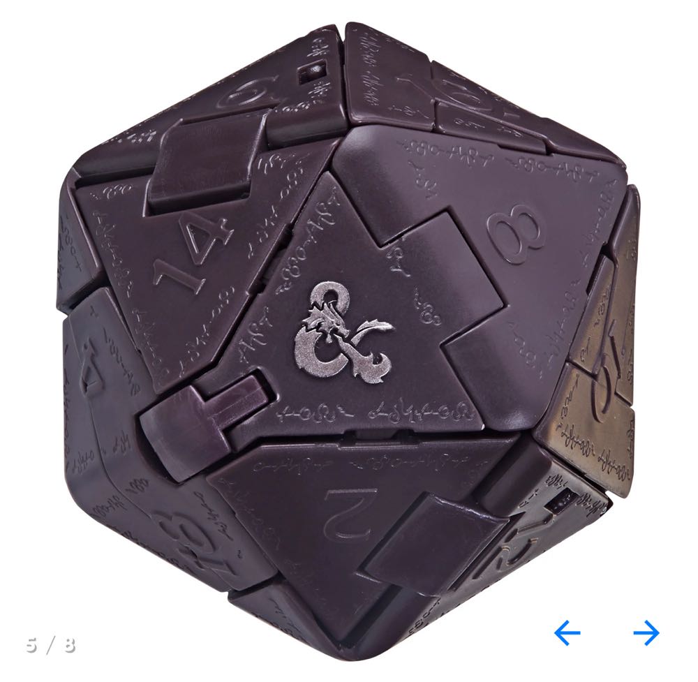 Dungeons & Dragons - Dicelings - Owlbear Collectible D&d Monster Dice Converting Giant D20 Action Figures Role Playing Dice - Hasbro (Dungeons & Dragons) action figure collectible [Barcode 5010996121707] - Main Image 4