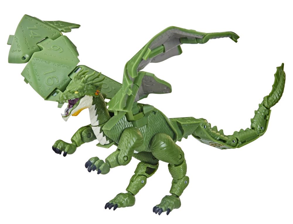 Dungeons & Dragons - Dicelings - Green Dragon Collectible D&d Monster Dice Converting Giant D20 Action Figures Role Playing Dice - Hasbro (Dungeons & Dragons) (Dungeons & Dragons) action figure collectible [Barcode 5010994202439] - Main Image 3