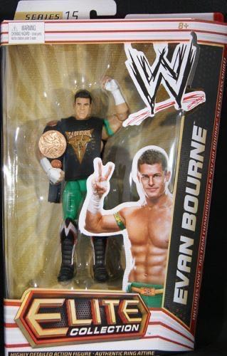 Evan Bourne WWE Elite 15  action figure collectible - Main Image 1