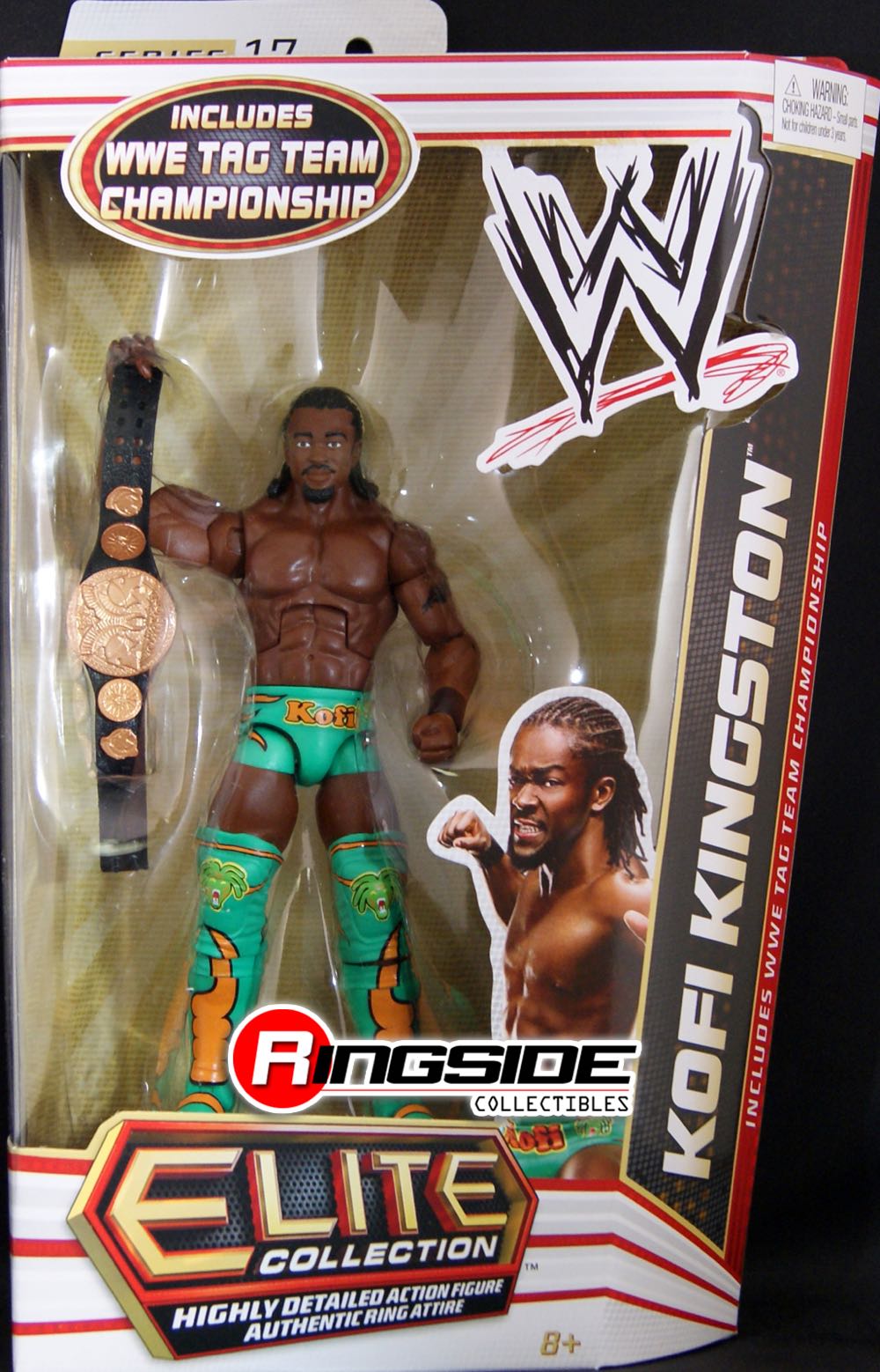 Kofi Kingston WWE Elite 17  action figure collectible - Main Image 1