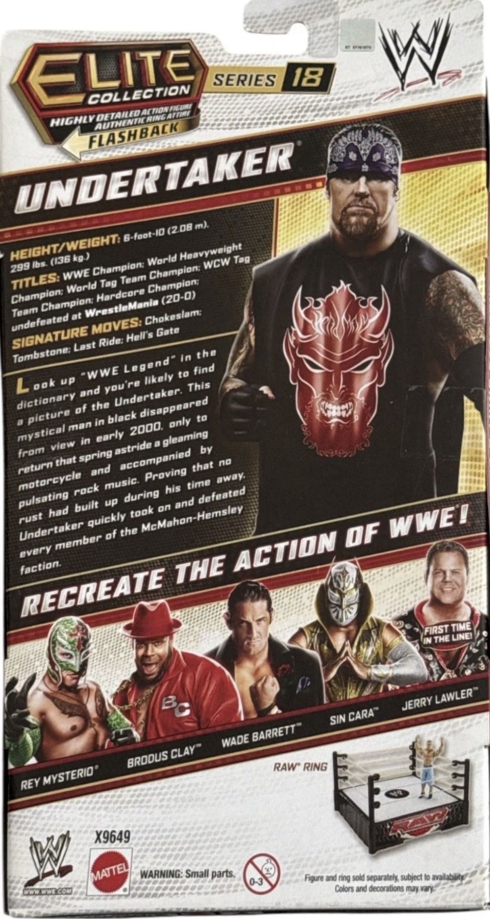 Undertaker - Mattel (Mattel Elite Collection) action figure collectible - Main Image 2