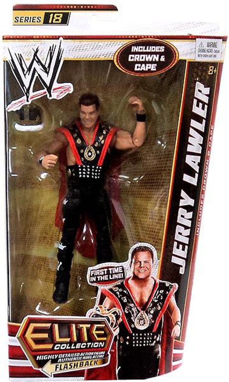 WWE Elite 18 Jerry Lawler  action figure collectible - Main Image 1