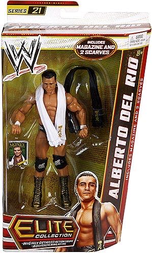 Alberto Del Rio WWE Elite 21  action figure collectible - Main Image 1