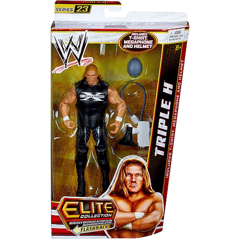 WWE Elite 23 Triple H  action figure collectible - Main Image 1