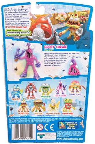 Grossery Gang: Gooey Chewie (Powered Up) - Moose Toys (Grossery Gang: Putrid Power) action figure collectible - Main Image 3