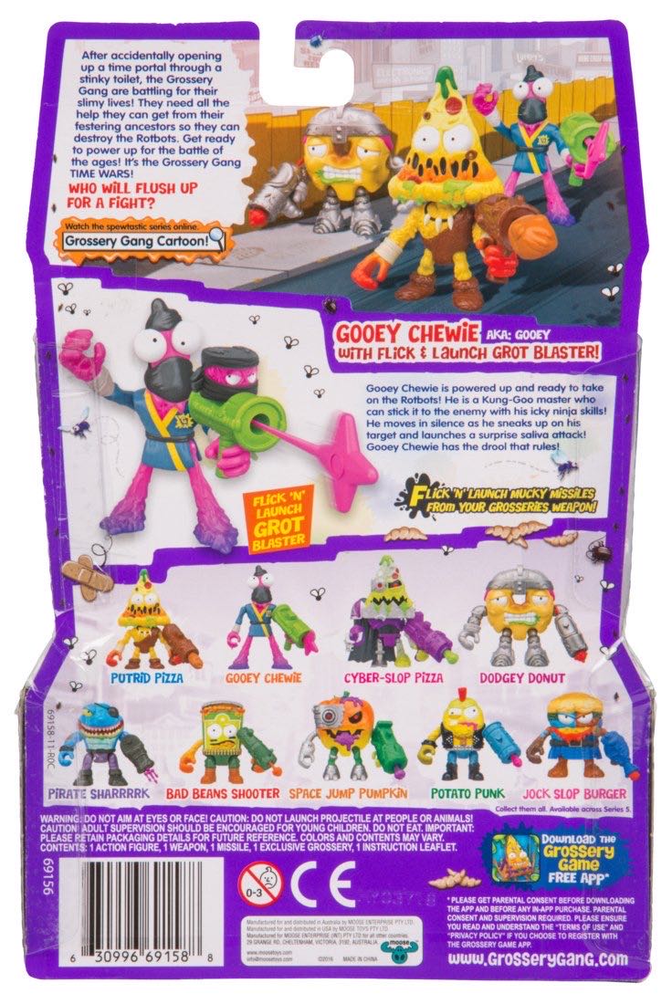Grossery Gang: Powered Up Gooey Chewie - Moose Toys (Grossery Gang: Time Wars) action figure collectible - Main Image 3