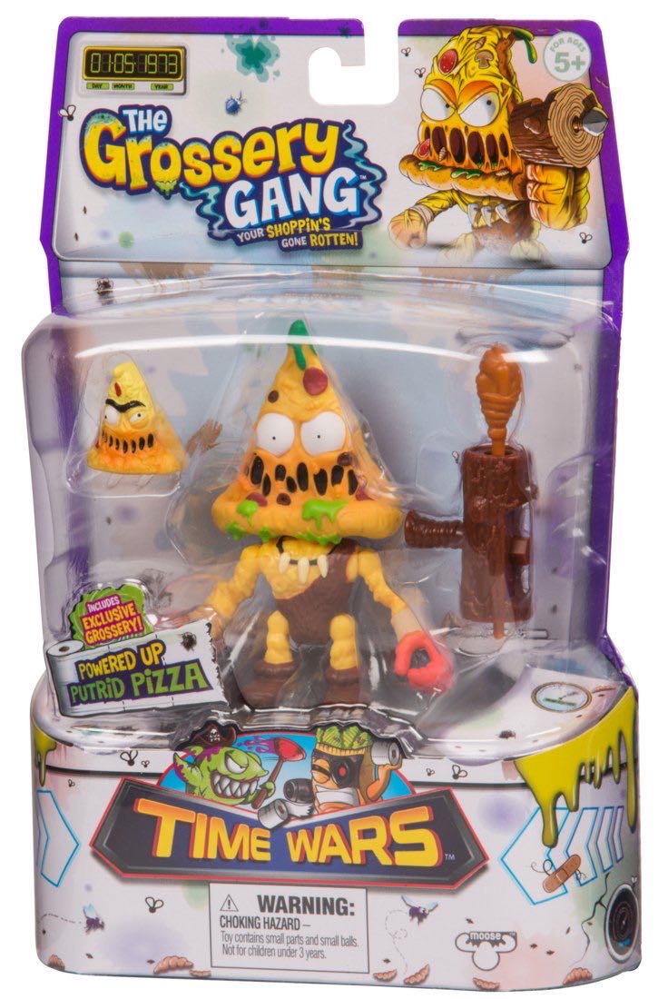 Grossery Gang: Putrid Pizza (Powered Up) - Moose Toys (Grossery Gang: Time Wars) action figure collectible - Main Image 2