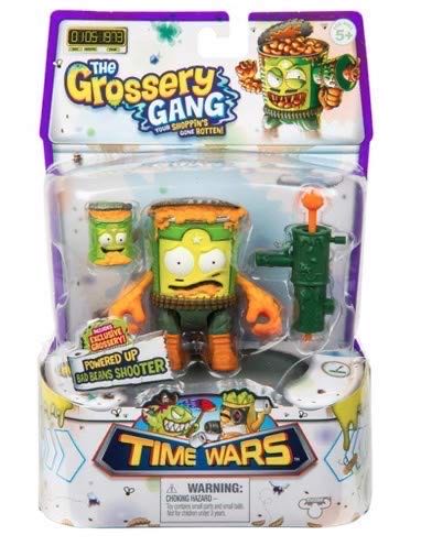 Grossery Gang: Bad Beans Shooter (Powered Up) - Moose Toys (Grossery Gang: Time Wars) action figure collectible - Main Image 2