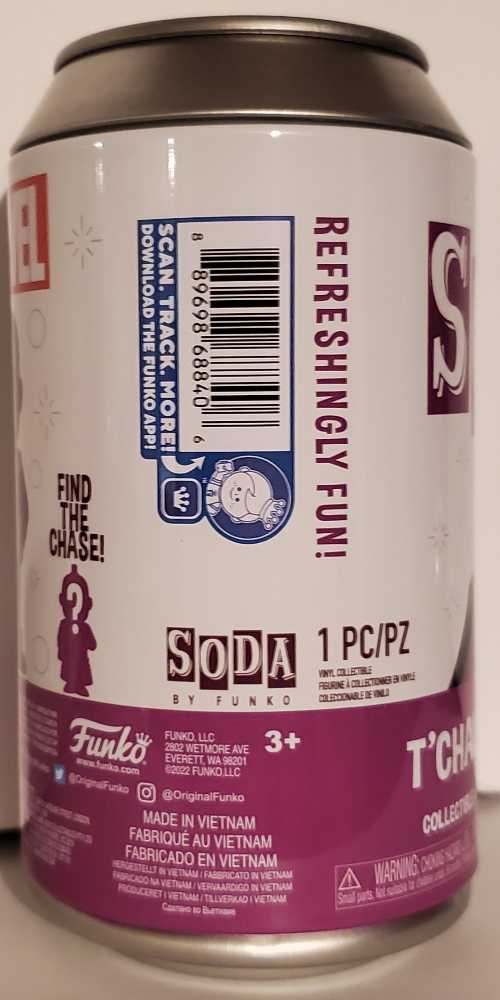 Marvel- T’Challa Star-Lord Funko Soda - Funko (Funko Vinyl SODA) action figure collectible [Barcode 889698688406] - Main Image 3