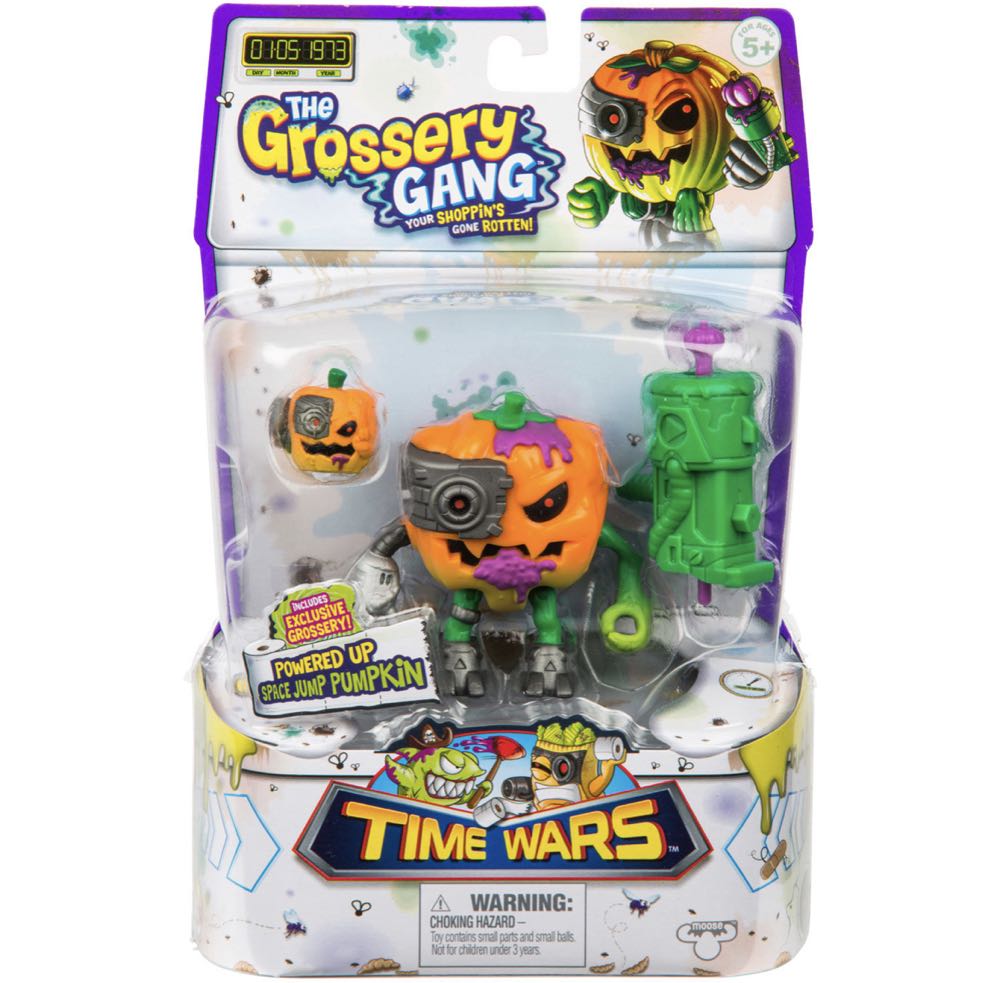 Grossery Gang: Powered Up Space Jump Pumpkin - Moose Toys (Grossery Gang: Time Wars) action figure collectible - Main Image 2