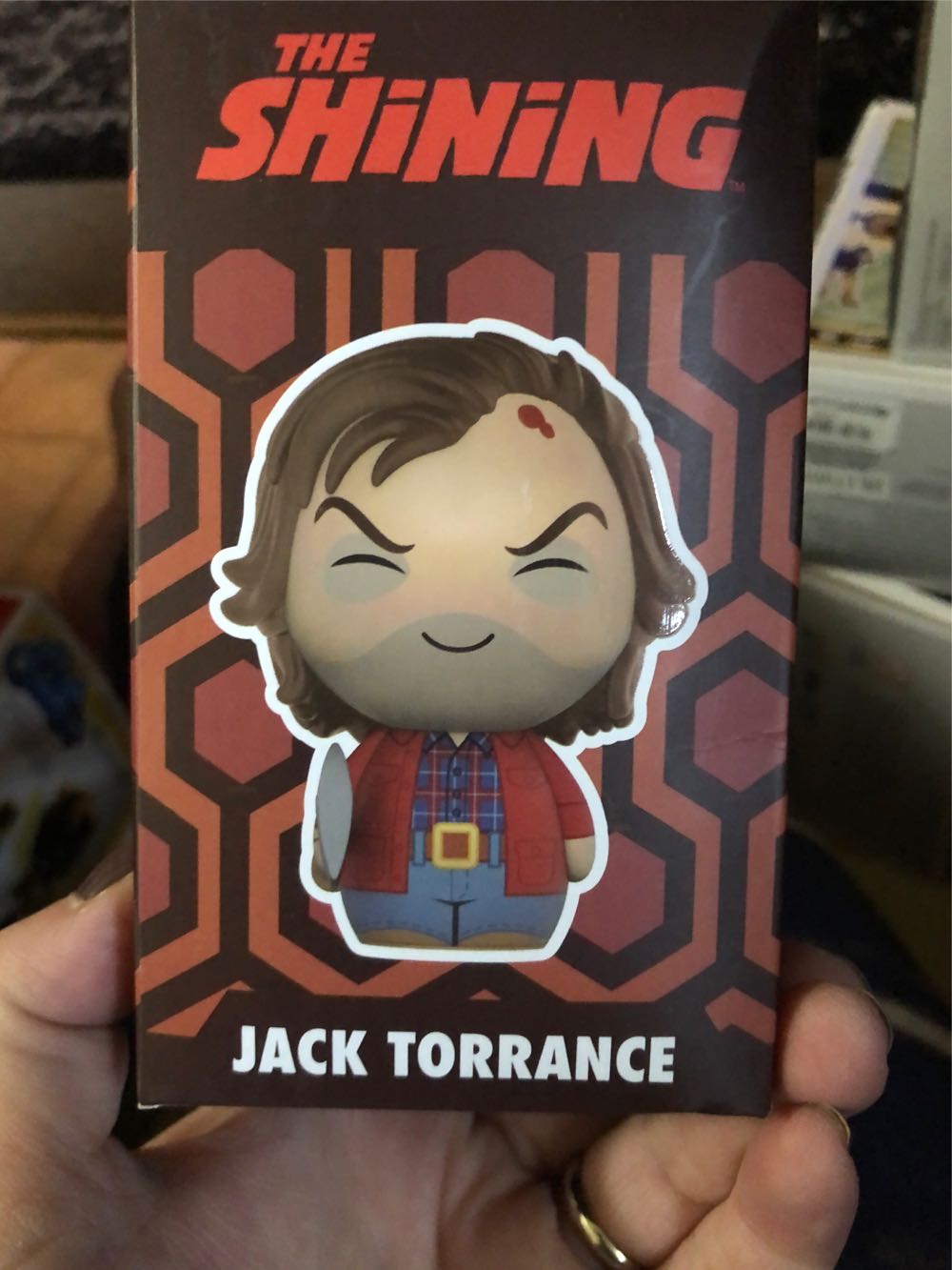 Jack Torrance Frozen Chase: Dorbz Vinyl Figurine Bundle With 1 Horror Classic Theme Compatible Trading Card 355-15032 A  action figure collectible [Barcode 889698150323] - Main Image 2