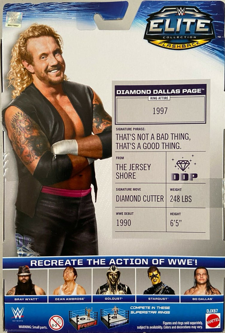 Diamond Dallas Page - Mattel (Mattel Elite Collection) action figure collectible - Main Image 2