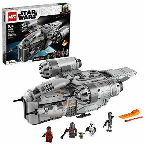 Lego Star Wars The Razor Crest 75292 Mandalorian Starship Toy Gift Idea For Kids Boys And Girls With The Child ’baby Yoda’ Minifigure Exclusive To Amazon action figure collectible - Main Image 1