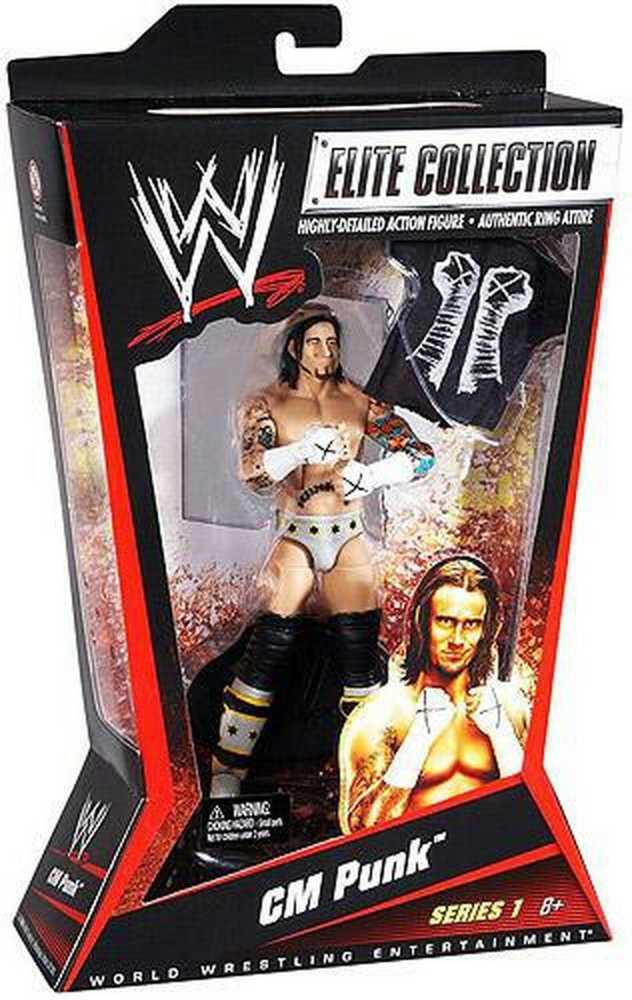 WWE ELITE SERIES 1 CM PUNK  action figure collectible - Main Image 2