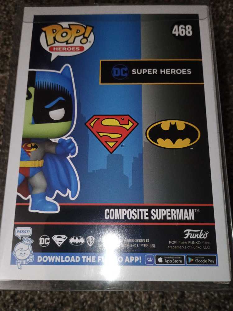 Superman/Batman: Composite Superman #468 - Funko (Superman/Batman) action figure collectible [Barcode 889698668279] - Main Image 2
