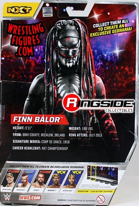 WWE : Finn Balor - WWE Mattel (WWE Elite 46) action figure collectible - Main Image 2