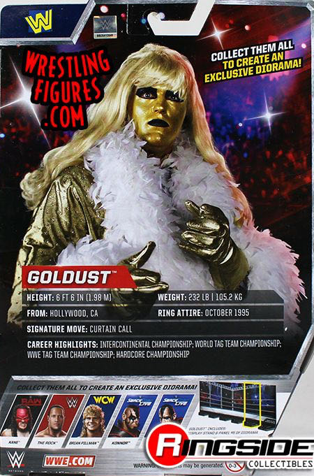 Goldust - Mattel (Mattel Elite Collection) action figure collectible - Main Image 2