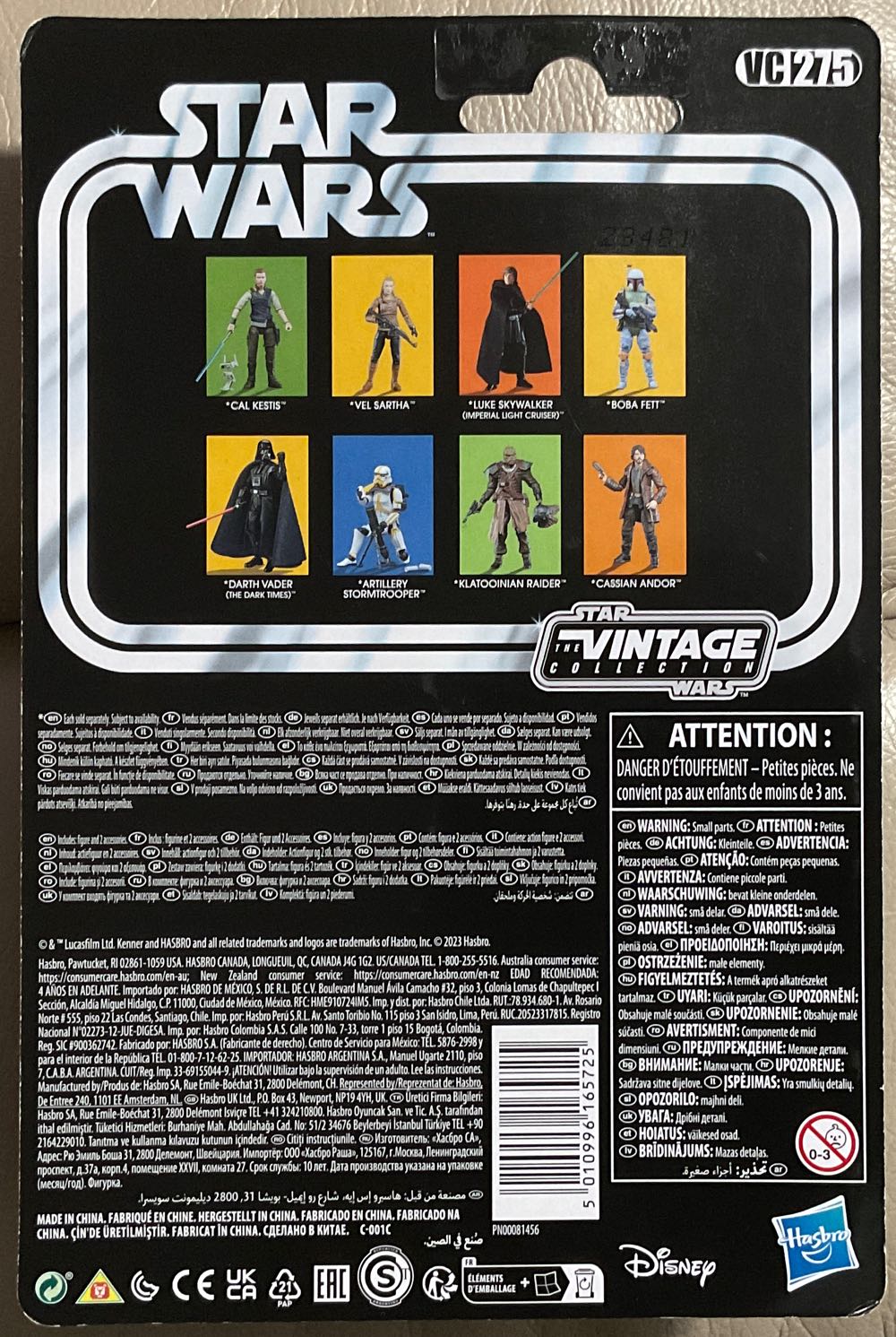 Vintage Collection - #275 - Boba Fett - Disney/ Hasbro (A New Hope) action figure collectible - Main Image 2