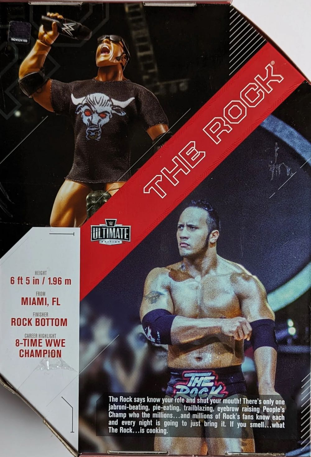 The Rock - Mattel (Mattel Ultimate Edition) action figure collectible - Main Image 2