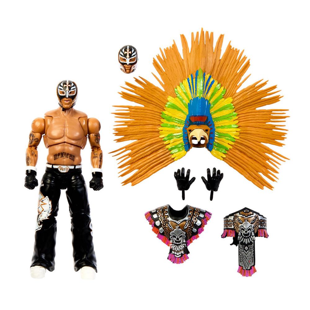 Rey Mysterio - Mattel (WWE Ultimate Edition) action figure collectible - Main Image 2