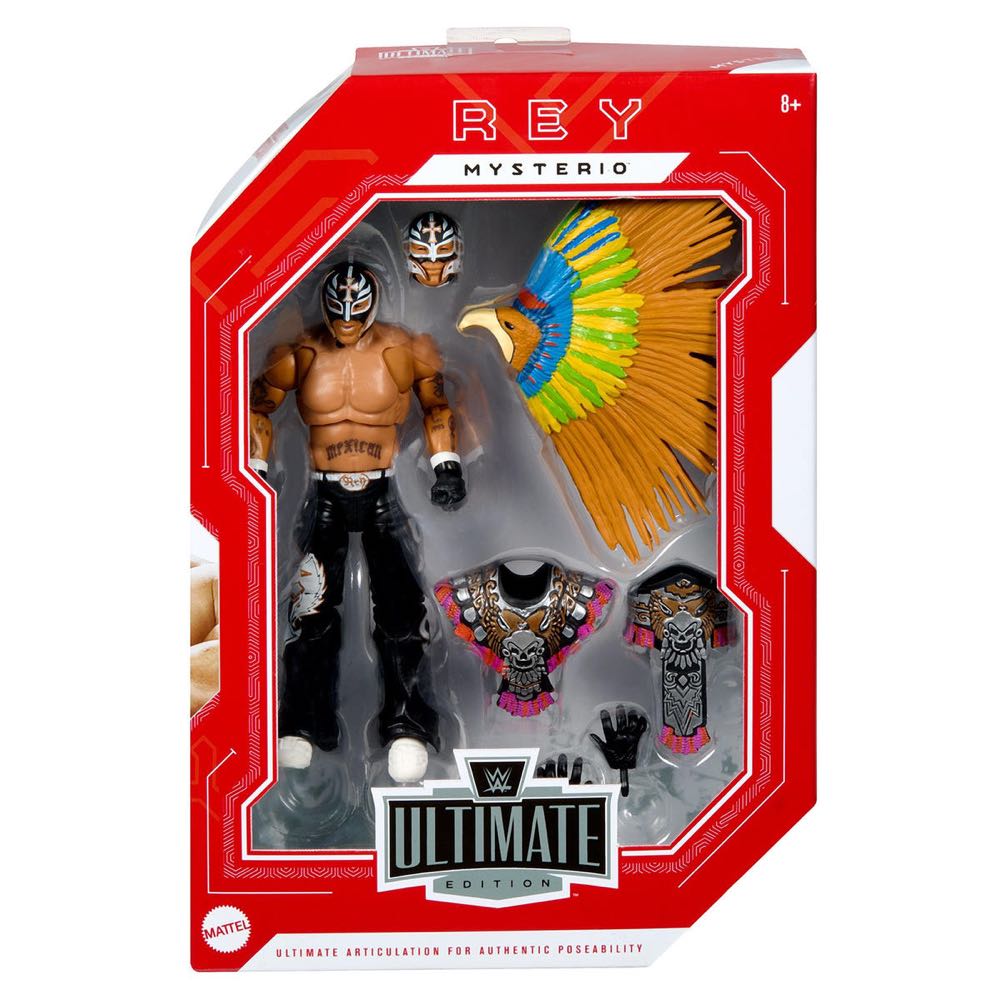 Rey Mysterio - Mattel (WWE Ultimate Edition) action figure collectible - Main Image 3
