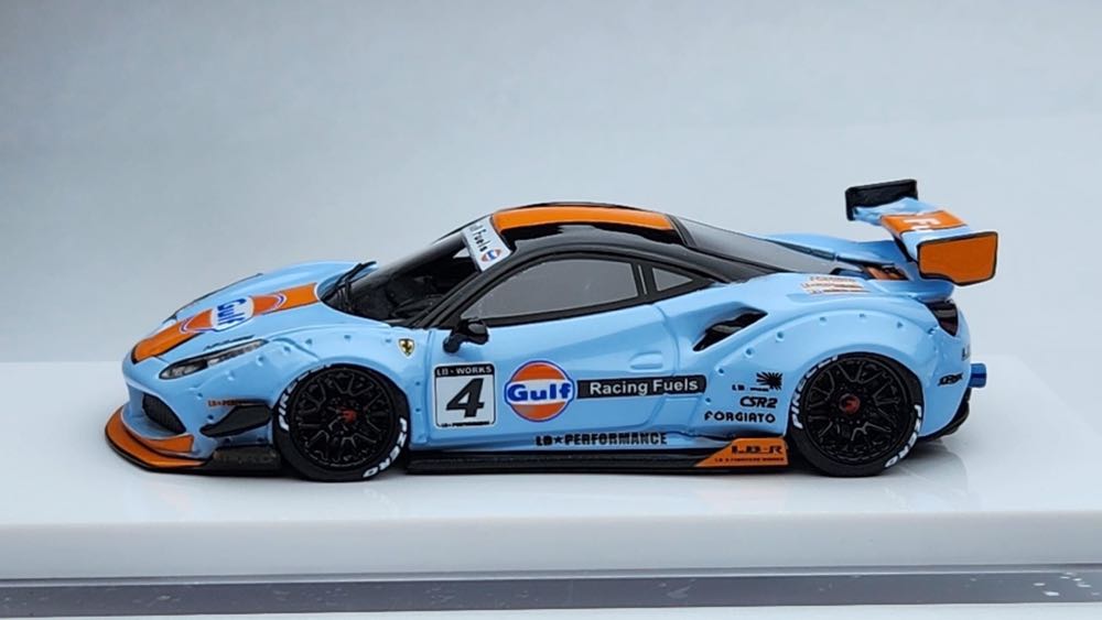 Ferrari 488 GTB - Veloce (Gulf) action figure collectible [Barcode 4891295386513] - Main Image 4
