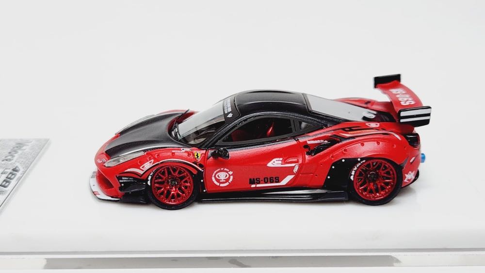 Ferrari 488 GTB Gundam MS-6S ZAKU II LB Performance. VL03B17. - Veloce (Gundam) action figure collectible [Barcode 4891295386513] - Main Image 2