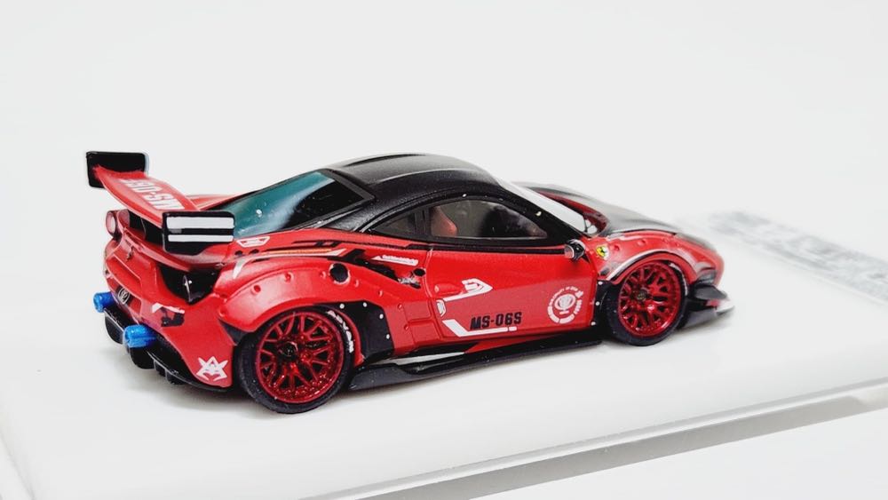 Ferrari 488 GTB Gundam MS-6S ZAKU II LB Performance. VL03B17. - Veloce (Gundam) action figure collectible [Barcode 4891295386513] - Main Image 3