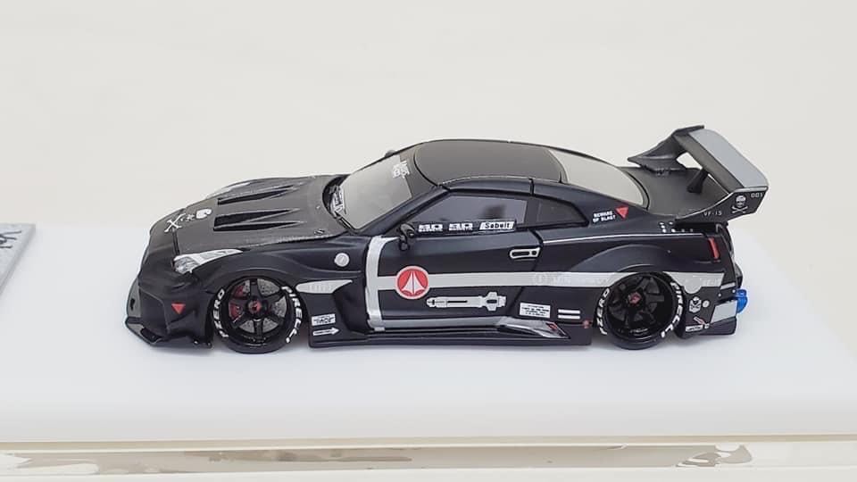 Nissan Skyline GT-R R35 35GT-RR LB Performance. Macross VF-1S Fighter Valkyrie Stealth. 1 of 70pcs. - Veloce (Macross) action figure collectible [Barcode 4891295386513] - Main Image 3