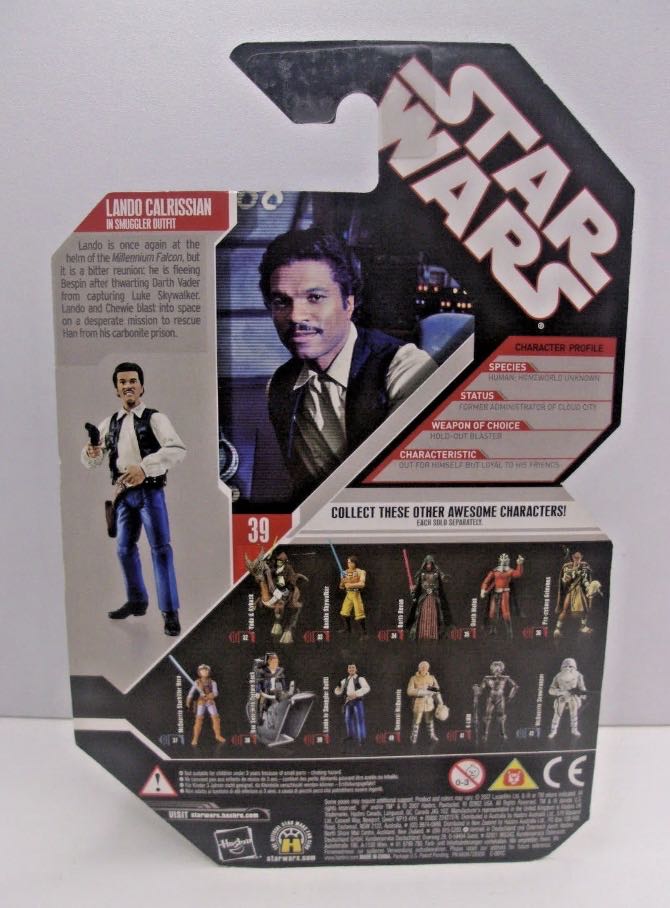 Lando Calrissian (In Smuggler Outfit TAC - Basic (30 39) - Hasbro (Star Wars Episode V: The Empire Strikes Back) action figure collectible - Main Image 2