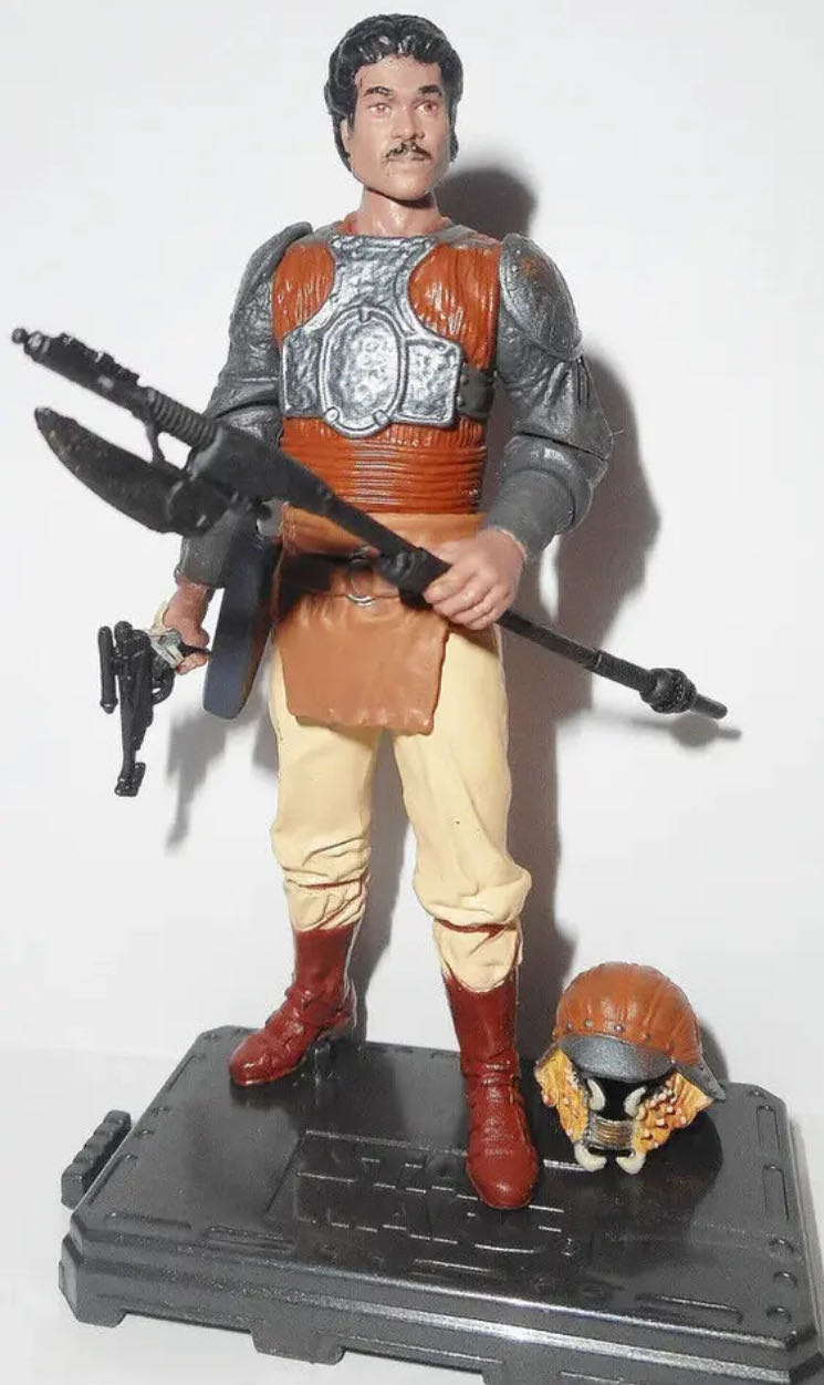 Lando Calrissian (Jabba’s Sail Barge) Saga [P3] ‘04 #07 - Hasbro (Star Wars Episode VI: Return of the Jedi) action figure collectible - Main Image 4