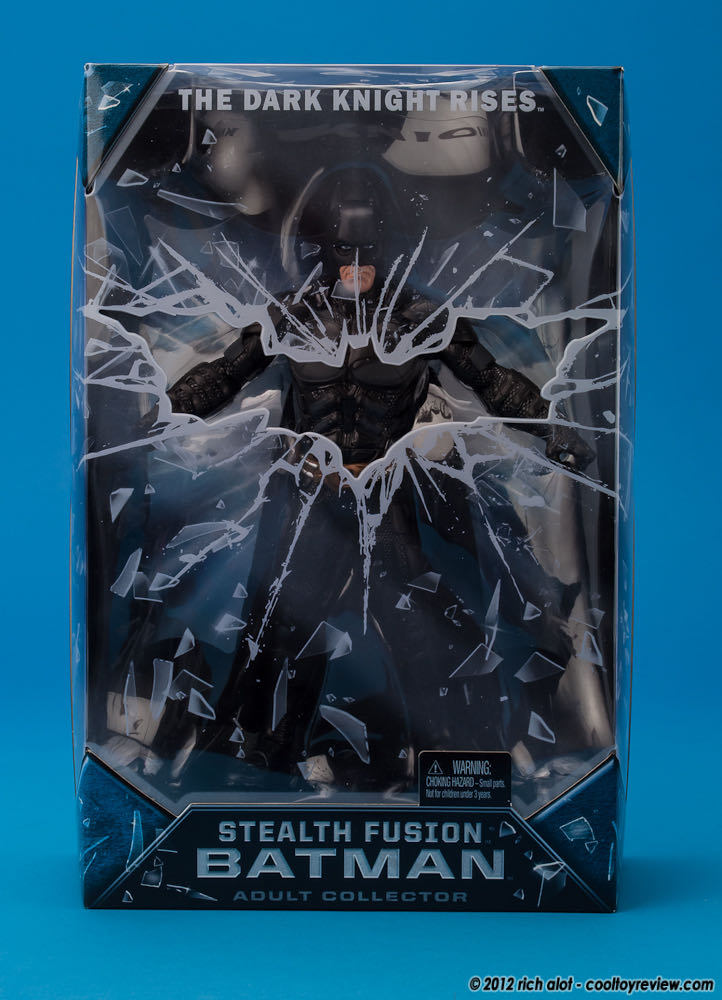 Uno Batman The Dark Knight Rises Authentic Batman Figure - Mattel DC (DC Comics) action figure collectible [Barcode 746775147594] - Main Image 2