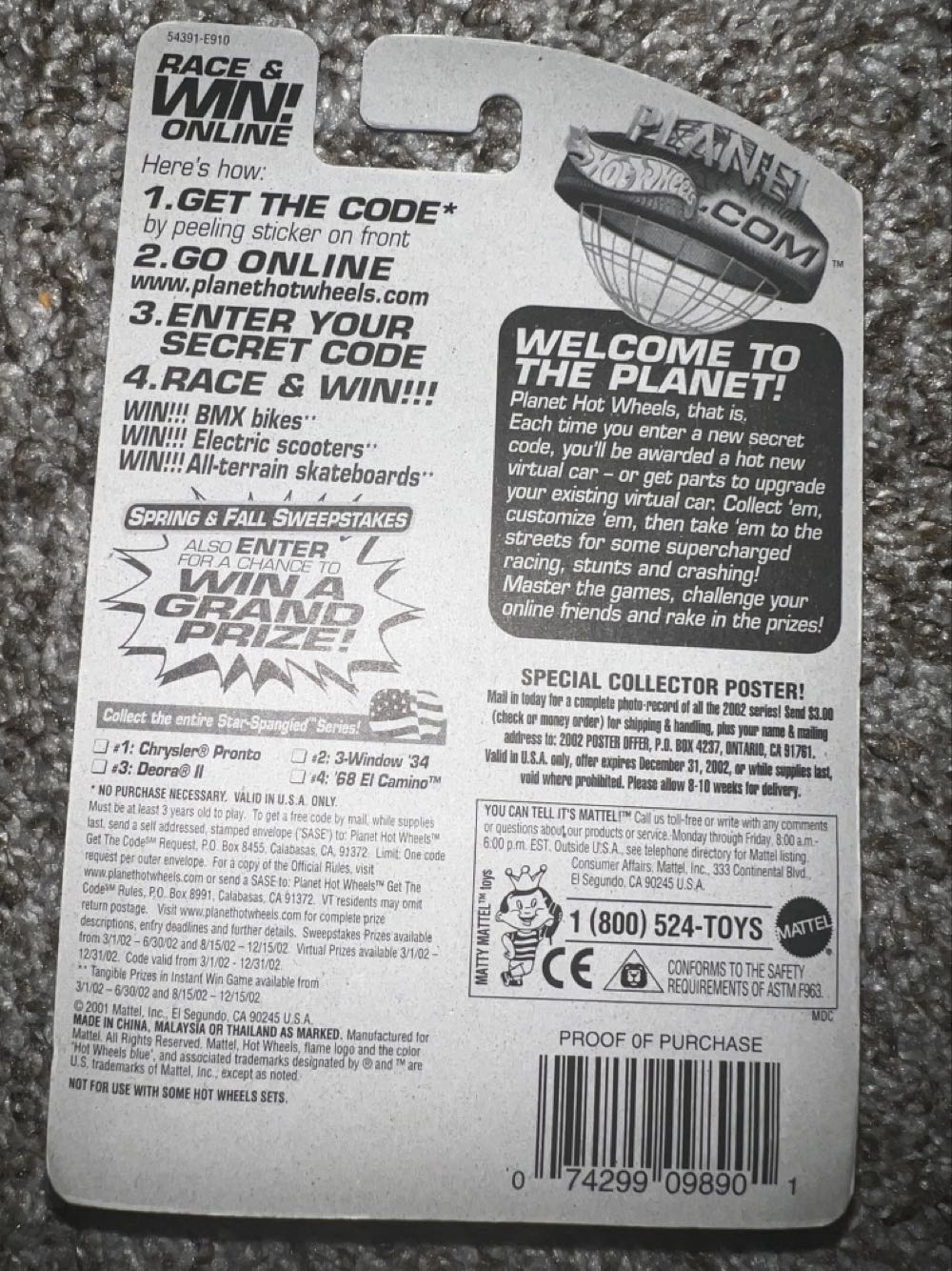 Deora II (#081) - Mattel (Hotwheels 2001) action figure collectible - Main Image 2