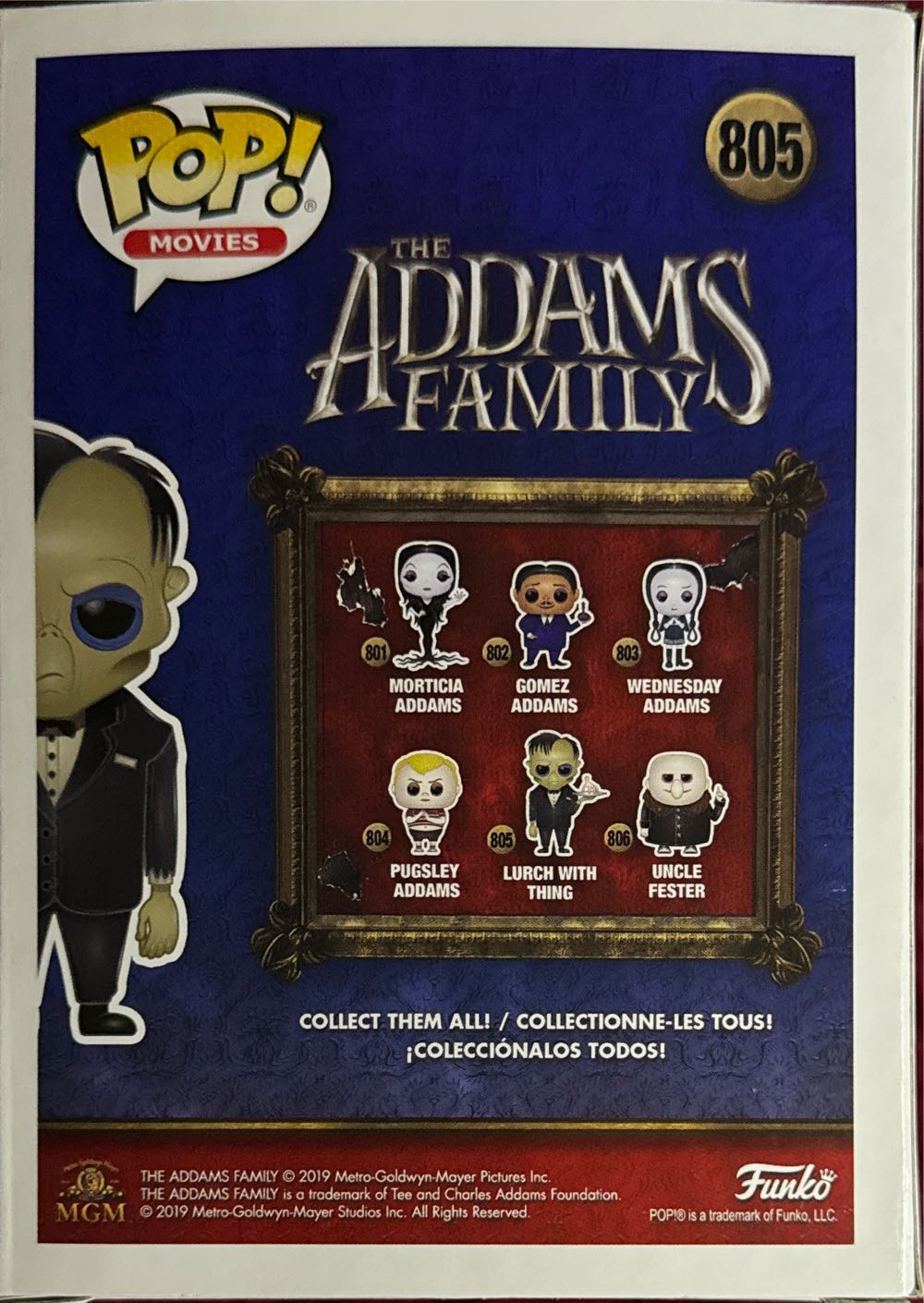 Lurch With Thing - Funko (The Addams Family) action figure collectible [Barcode 889698426169] - Main Image 2