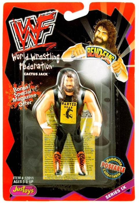 Cactus Jack - Just Toys (WWF - Just Toys) action figure collectible [Barcode 020616120114] - Main Image 2