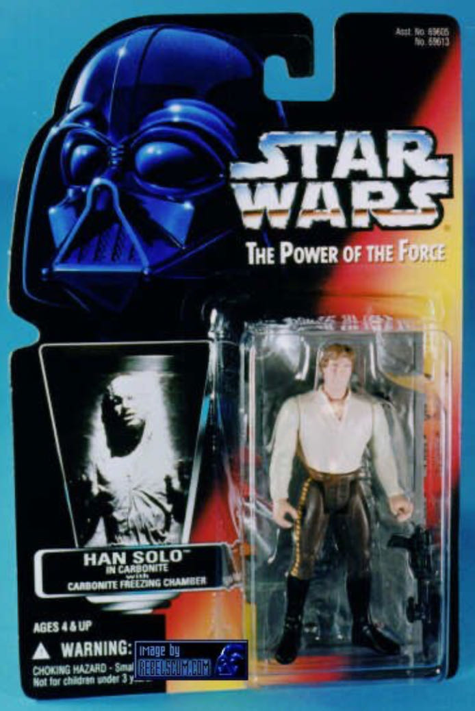 Star Wars: Han Solo (In Carbonite) - Kenner (Power of The Force 2) action figure collectible - Main Image 3