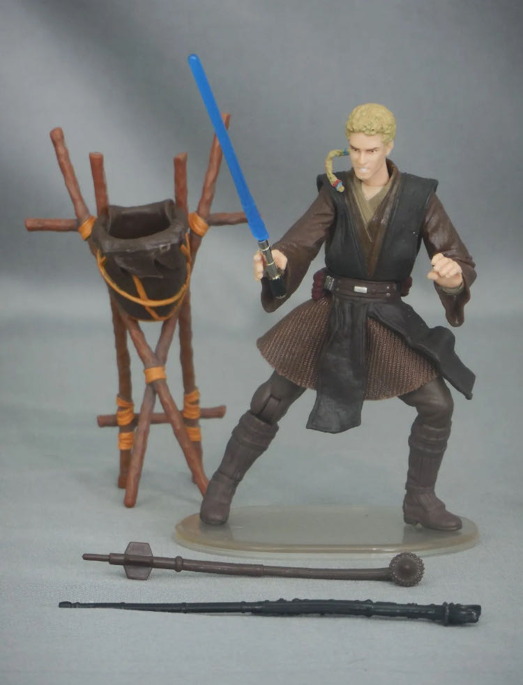Anakin Skywalker (Tatooine Attack) Saga [P1] ‘02 #43 - Hasbro (Star Wars Episode II Attack of the Clones) action figure collectible - Main Image 3