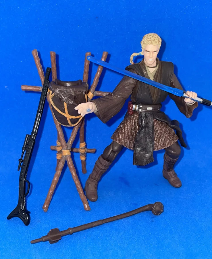 Anakin Skywalker (Tatooine Attack) Saga [P1] ‘02 #43 - Hasbro (Star Wars Episode II Attack of the Clones) action figure collectible - Main Image 4