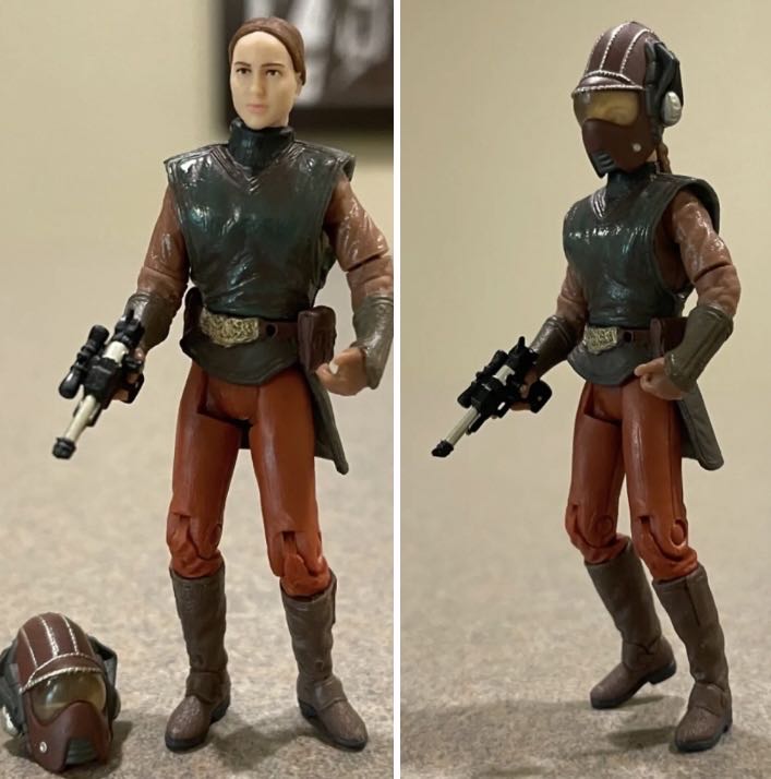 Padmé Amidala (Coruscant Attack) Saga [P1] ‘02 #41 - Hasbro (Star Wars Episode II Attack of the Clones) action figure collectible - Main Image 4