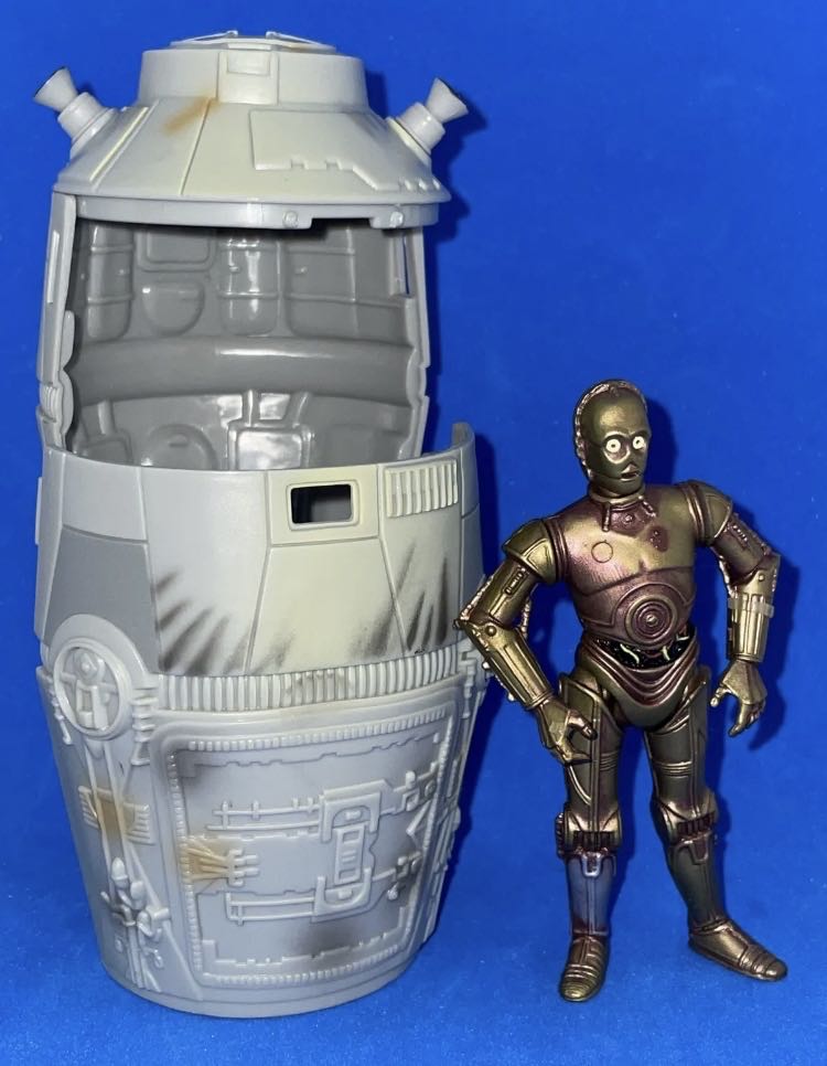C-3PO (with Escape Pod) Saga [P3] - Hasbro (Star Wars Episode IV: A New Hope) action figure collectible - Main Image 4
