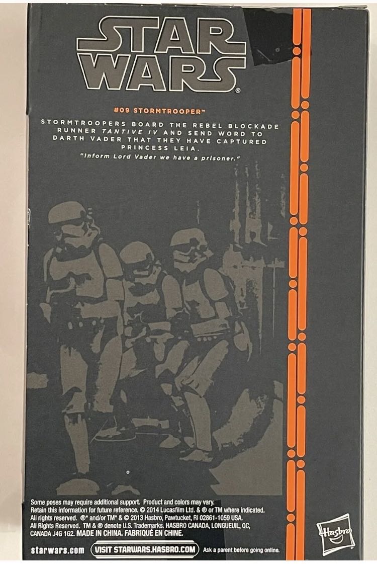 Stormtrooper TBS [P1] #09 - Hasbro (Star Wars Episode IV: A New Hope) action figure collectible - Main Image 2
