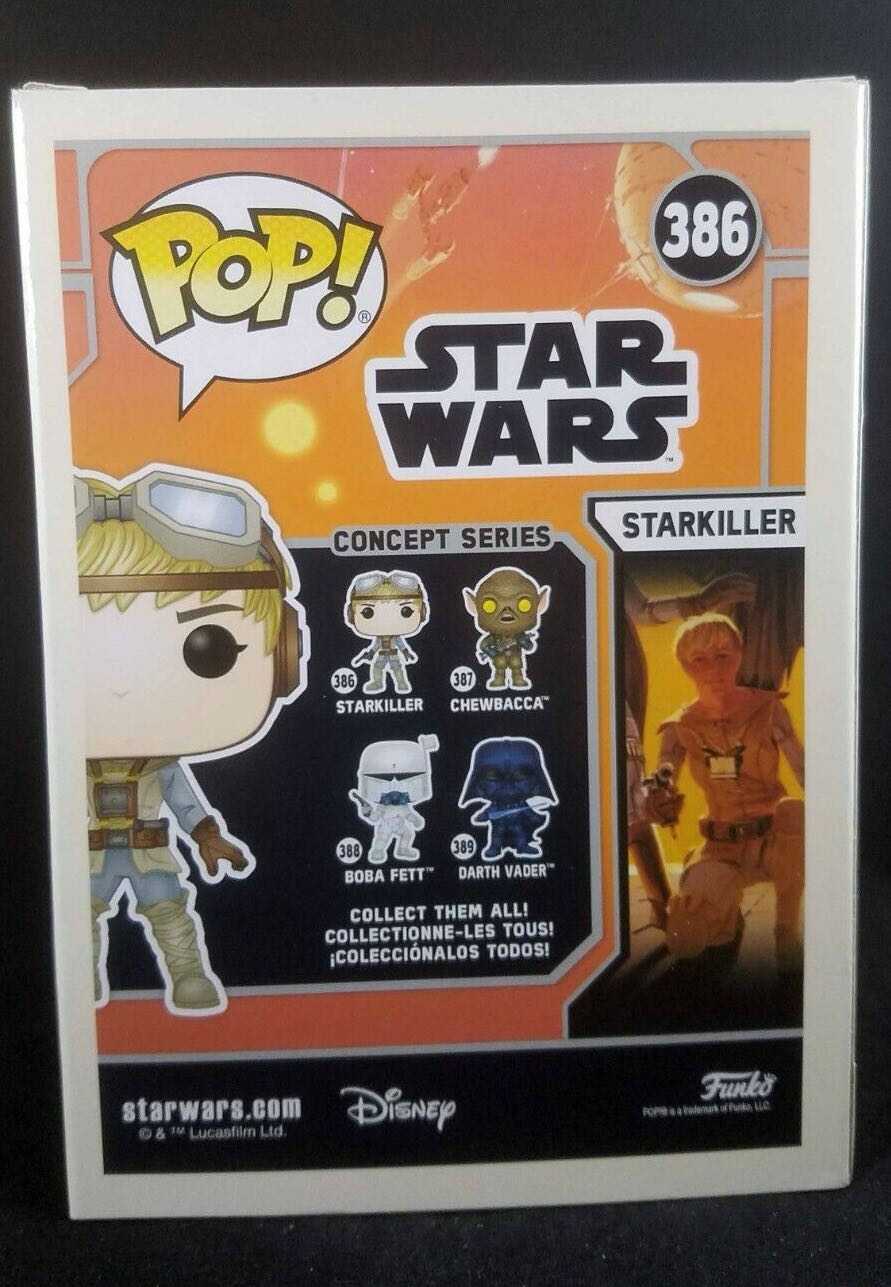 Starkiller #386 Concept Series Pop Starkiller  (Funko Pop!) action figure collectible [Barcode 889698493741] - Main Image 2