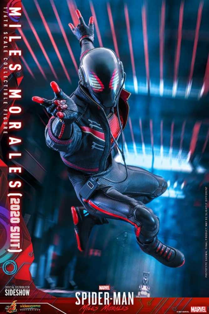HotToys - Marvel Spider Man Miles Morales 2020 Suit - Hot Toys / Sideshow (1/6 Scale Collectibles) action figure collectible - Main Image 2